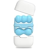 Ice Roller Double Ended, Ice Roller for Face &amp; Eye Puffiness Relief, Ice Face Roller Massager for Migraine Pain, 2 in 1 Facial Ice Roller Skin Care Tool for Whole Body Minor Injury Cold Compress