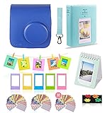 Polaroid Accessories. Polaroid Camera PIC-300 Instant Film Bundle, 9 PC Kit Includes: Polaroid Case + Strap + Photo Album + Standing Album + Wall Hanging Frames + 60 Stickers + 5 Frames, Gift Set