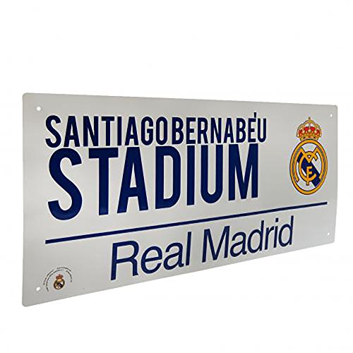 Real Madrid - Metal Street Sign