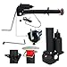 ZENY Electric Power Tongue Jack 12V 3500 lb Capacity RV Boat Jet Ski Solid A-Frame Trailer Camper