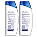 Head and Shoulders Classic Clean 2 in 1 Anti Dandruff Shampoo and Conditioner, 23.7 Fl Oz (Pack of 2)
