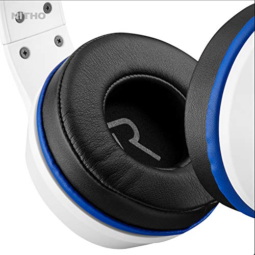 NiTHO-JANUS-STEREO-GAMING-HEADSET-PS5-THEMED-Compatible-with-PS4PS5Xbox-OneSwitchPhones NiTHO JANUS Stereo Wired Gaming Headset, Exclusive Design Headphone with Dual-layer Ear Cushions, Compatible for PS4/PS5…