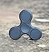 Fidget Spinner Toy Stress Reducer Portable Tri-Spinner Inner Peace Finger Toy Drop Test, Mute Bearing (Navy blue（NEW Generation）