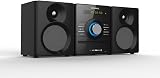 Roxel RCD-240BT Micro Compact HiFi CD Player USB FM BT AUX Remote view 7