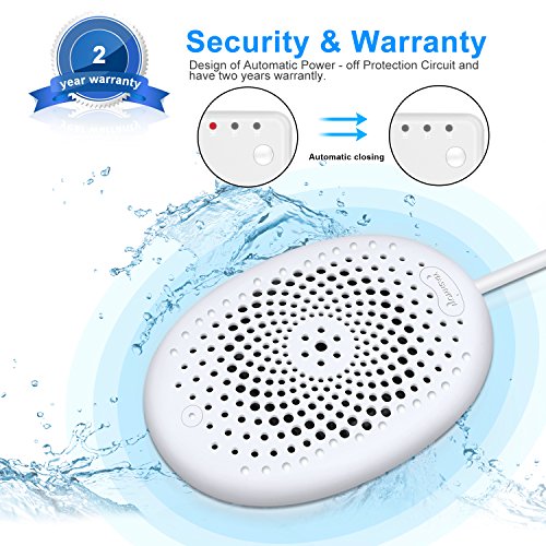 Turelar Portable Travel Washer Machine, Washwow Disinfectant Washing Machine for Kitchen, Fruit, Cloth, Pacifier, Toy(White)