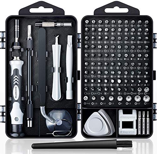XYXXBB Präzisions-Schraubendreher-Set, 122/115 in 1 Magnetischer Laptop-Schraubendreher-Satz, Computer-Reparatur-Kit… – Bild 3