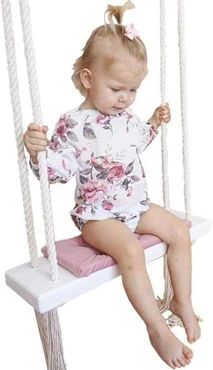baby girl swinging chair