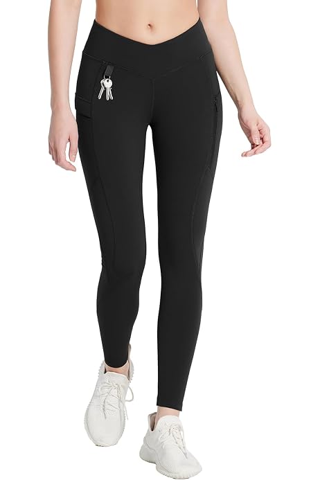 Pantalon Yoga Femme G4Free - Extensible, Poches, 75% Polyester 25% Élasthanne