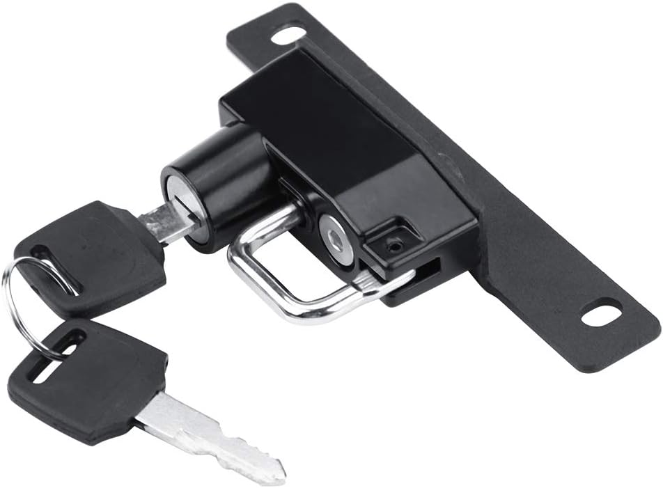 KIMISS Motorcycle Helmet Lock Kit,Motorcycle Left Side Alloy Helmet Lock Mount Hook for R Nine T Models 2014-2016 - Image 5