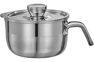 Stainless Steel Egg White Separator Bowl with Lid, Small Egg Separator Cup for Kitchen Baking and Cooking