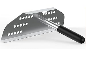 BBQ FUTURE Pizza Ovens Door for Ooni Koda 12 Gas Pizza Oven, Heavy Duty Outdoor Pizza Oven Wind Guard with Handle & Ventilation Holes, BBQ Grill Accessories for Roast Meat, Fish or Steak