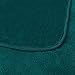 Exclusivo Mezcla Fleece Blanket for Bed, Super Soft and Warm Teal Queen Blankets, All Season Use, Cozy, Plush, Lightweight, 90x90 inches
