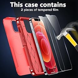 SPIDERCASE Magnetic for iPhone 12 Case/iPhone 12