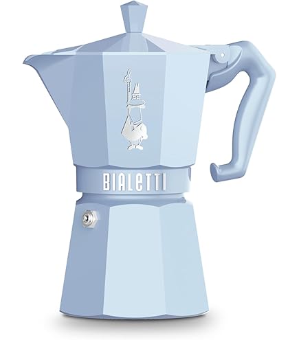 Amazon.com: Bialetti Mocha Exclusive Sky Blue 3 Cup Open Fire