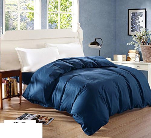 Modern Minimalist style Solid Color 100% Cotton Quilt Cover-D 90x200cm(35x79inch)