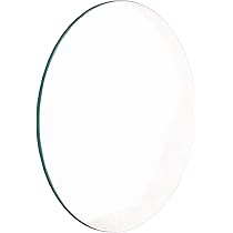 Eisco Double Convex Glass Lens - 3 Inch Diameter, 150mm Focal Length, For Physics & Optics Experiments