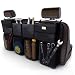 SURDOCA Car Trunk Organizer - 3rd Gen [7 Times Upgrade] Super Capacity Car Hanging Organizer, Equipped with 4 Magic Stick, Car Trunk Tidy Storage Bag with Lids, Space Saving Expert (Black)