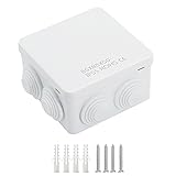 LeMotech ABS Plastic Dustproof Water Resistant IP55