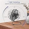 EasyAcc-USB-Desk-Fan-6-inch-Desktop-Silent-Fan-Air-Circulator-2-Speeds-360-Rotation-Brushless-Motor-Noiseless-for-Home-and-Office-Laptop-Notebook-PC-Desk-Table-Fan-Metal-Black EasyAcc USB Desk Fan 6 inch Desktop Silent Fan Air Circulator 2 Speeds 360° Rotation Brushless Motor Noiseless for Home…