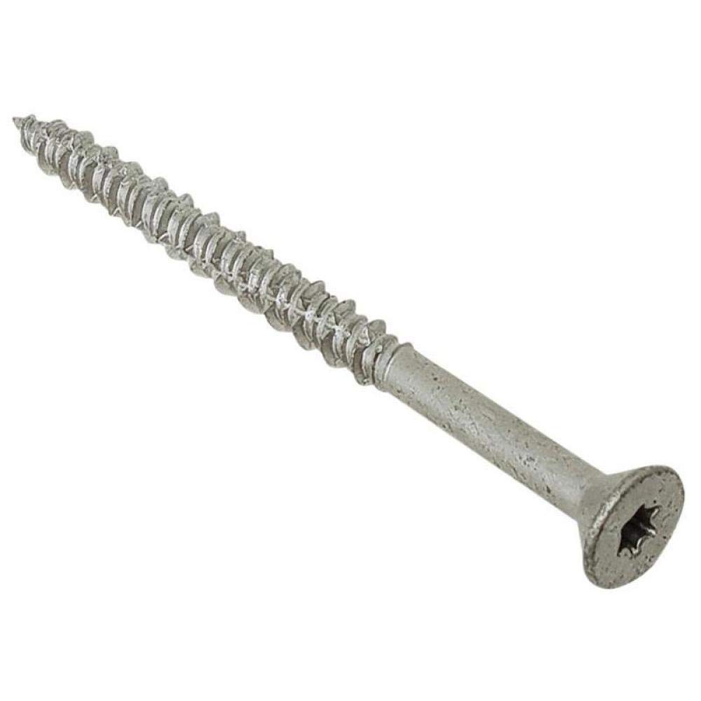 TechFast Masonry Screws CSK/Torx | 4.8 x 101mm | Elementech | Box 100