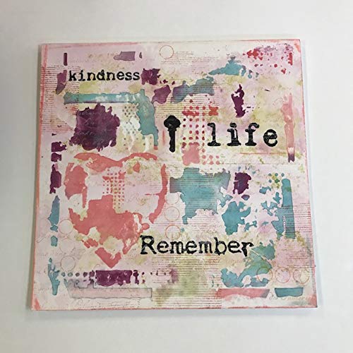 Crafter's Workshop 12" x 12" Stencil 2 Pack, Reusable Stenciling Templates for Art Journaling, Mixed Media, and Scrapbooking - TCW627 Life Remembered & TCW640 Love to Fly