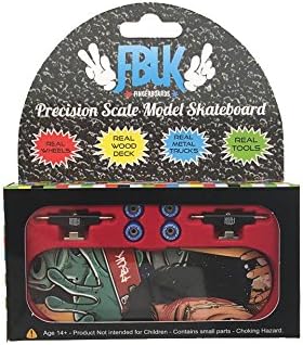 FBUK Wooden Fingerboard Model Pro Setup - 32mm - Alien Invasion
