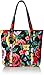 Vera Bradley Women's Cotton Vera Tote Bag, Havana Rose, One Size