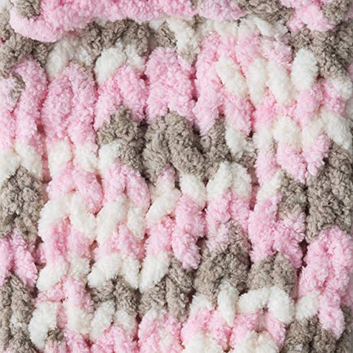 Bernat Baby Blanket Yarn, 3.5 oz, Gauge 6 Super Bulky, Little Petunias Pricepulse