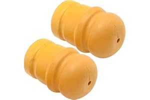 VIKKSAER 2PCS Front Bumper, Front Suspension Shock Absorber, Replacement for Wrangler JK 2007 2008 2009 2010 2011 2012 2013 2