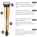 Foundation Makeup Brush Flat Top Kabuki Brush for Liquid Cream Powder Mineral Cosmetics, Blending Stippling Concealer Blurring Buffing Brush