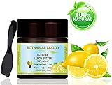 LEMON BUTTER EGYPTIAN 100 % Natural / 100% PURE BOTANICALS. VIRGIN / UNREFINED BLEND. 0.5 Fl.oz.- 15 ml. For Skin, Hair and Nail Care. "One of the richest natural sources of vitamin E, omega 3 and lecithin which provide moisture to the skin". by Bota
