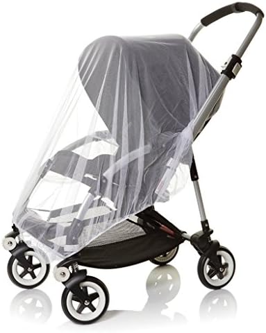 Zeltababy Baby Strollers Insect Netting High Density Full Cover Mosquito Curtain Net Polyester White 29.2" x 22"