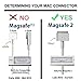 45W Power Adapter Magsafe 2 For Apple Macbook A1435 / A1465 / A1436 / A1466,11-inch & 13-inch with Retina Display (MD592LL/A),Portable Laptop Charger,T-Shape Magnetic connector 14.85V 3.05A