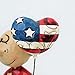 Enesco Jim Shore Peanuts Patriotic Charlie Brown Figurine, 9