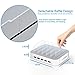 JZBRAIN Multi Device Charging Station 5 Port 5 Cables Included (White)