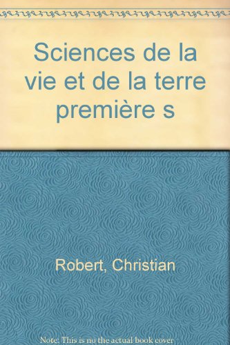 Sciences de la vie et de la terre, 1re S