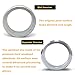 Yoursme 5PCS Bisquette Saver Upgrade Version Aluminum Wood Spacer Pucks BBQ