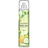 Bath & Body Works Cucumber Melon Fine Fragrance Body Spray Mist 8 fl oz / 236 mL (Cucumber Melon)