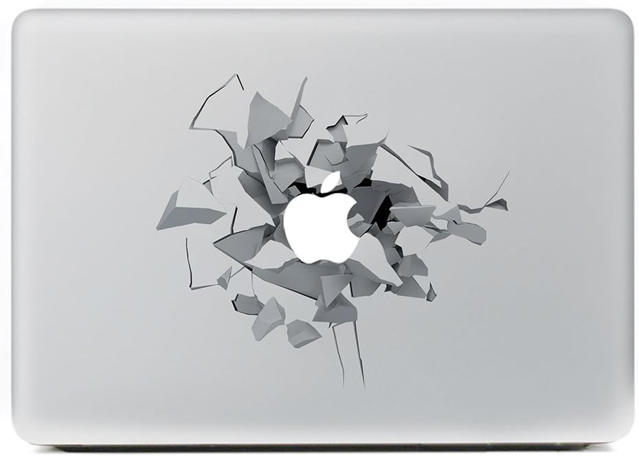 GTNINE 3D Spitball Laptop Decal Cover Sticker Vinyl Protector Skin for Apple MacBook Air Pro Mac 11" 12" 13" 15" Inch(A1466/A1369)