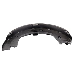TRQ Rear Parking Brake Shoe Set Compatible with