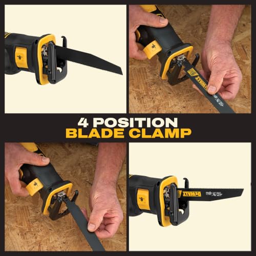 DEWALT 20V MAX XR Reciprocating Saw Cordless, Brushless, Compact,Variable Speed, Pivoting Head, photo 12