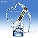 GlowGeek Professional Quality TDS, EC & Temperature Meter, Water Quality Test Meter,0-9990ppm.Accurate and Reliable Water Test Meter. Ideal for Drinking Water, Aquariums - White