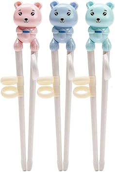 Amazon Co Jp Rabbfay 赤ちゃん知育箸 子供用 安全素材 調節可能なフィンガーベッド 子供 大人 初心者 カトラリー スポーツ アウトドア