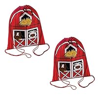 Fun Express Drawstring Backpacks (Set of 24)