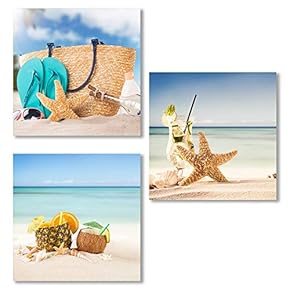 SIGNFORD 3 Piece Canvas Wall Art for Living...