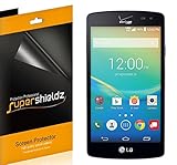 [6-Pack] SUPERSHIELDZ- Anti-Bubble High Definition Clear Screen Protector For LG Transpyre (Verizon) + Lifetime Replacements Warranty - Retail Packaging