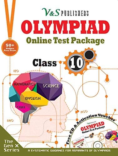 Set-olympiad Online Test Package Class 10(all 4 Subjects)(with Cd)