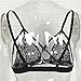 haoricu Women Bra, 2021 Women Floral Lace Bra Top Seamless Bralette Cup Wireless Bra (Black 1, XL)
