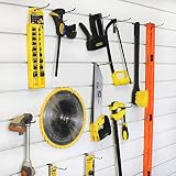Nisorpa Slatwall Hooks 100 Pcs 8 Inch Metal Wall Display Garage Retail Store 4mm view 7