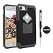 Rokform Rugged Series iPhone 8 Case / iPhone 7 Case Protective magnetic case with twist lock and universal magnetic car mount (Gun Metal)